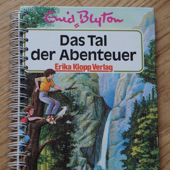Upcycling - Notizbuch - Das Tal der Abenteuer