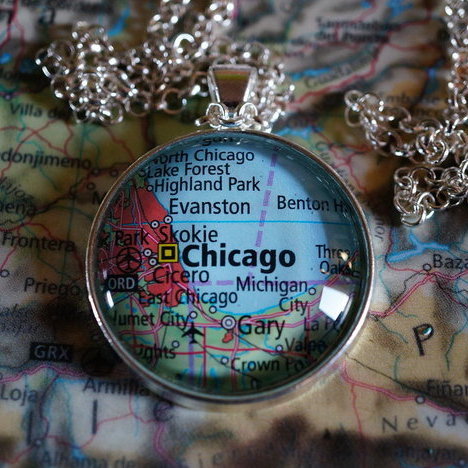 Amulett Lieblingsort "Chicago"