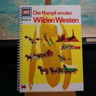 Upcycling - Notizbuch - Was ist Was - Der Kampf um den Wilden Westen