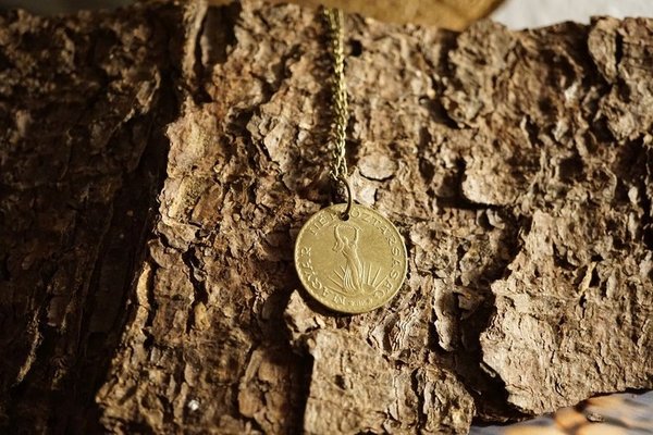 Amulett aus Münze - Ungarn - 10 Forint