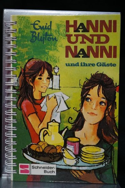 Upcycling - Notizbuch - Hanni und Nanni und ihre Gäste