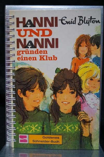 Upcycling - Notizbuch - Hanni und Nanni gründen einen Klub
