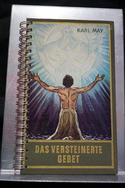 Upcycling - Notizbuch - Karl May - Das versteinerte Gebet