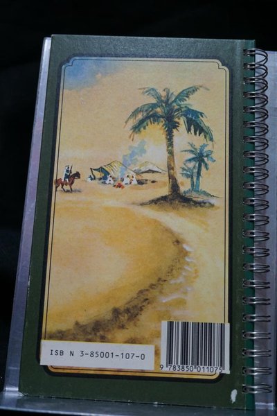 Upcycling - Notizbuch - Karl May - Durch die Wüste