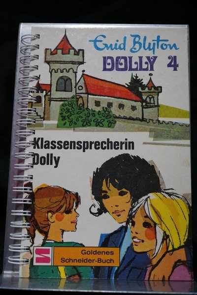 Upcycling - Notizbuch - Dolly - Klassensprecherin