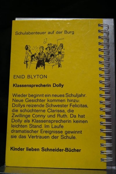 Upcycling - Notizbuch - Dolly - Klassensprecherin