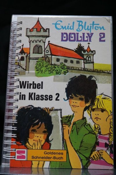 Upcycling - Notizbuch - Dolly - Wirbel in Klasse 2